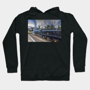 Black Prince Steam Train On The North Norfolk Railway Hoodie